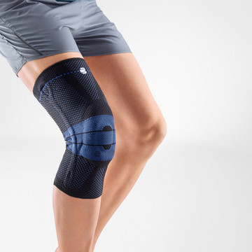 Suport pentru genunchi, pentru stabilizarea activă și ameliorarea țintită a durerii