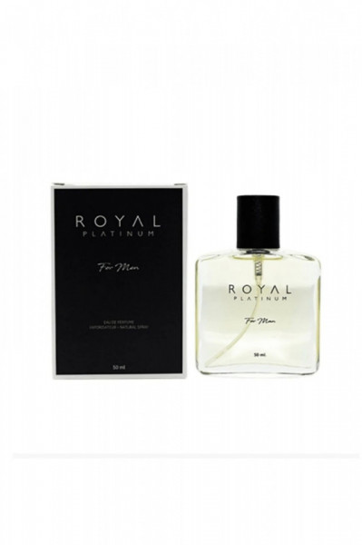 Apa de Parfum Royal Platinum M601, 50 ml, pentru barbati, inspirat din Versace Blue Jeans