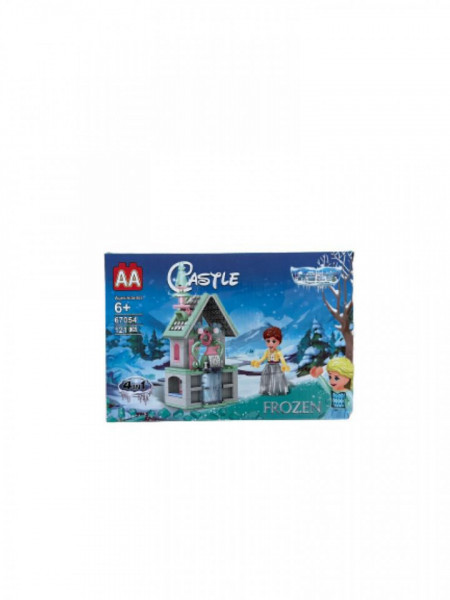 Lego 4 in 1, Frozen, Castle, 121 piese