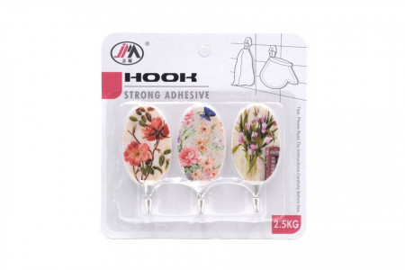 Set 3 buc cuier adeziv 8x3cm
