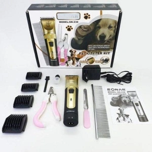 Aparat de tuns animale de companie, silentios, reincarcabil, cu accesorii incluse - Img 2