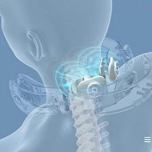Aparat masaj cervical cu impulsuri electromagnetice, USB, portabil, 3 moduri de masaj - Img 3