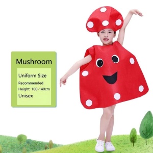Costum leguma ciupercă , unisex, 3-8 ani