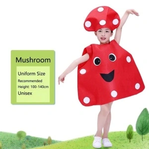 Costum leguma ciupercă , unisex, 3-8 ani