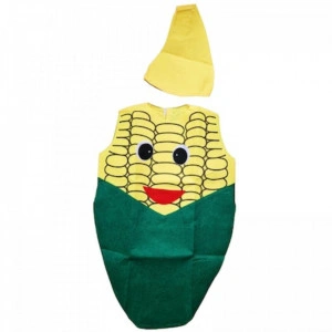 Costum leguma porumb, unisex, 3-8 ani
