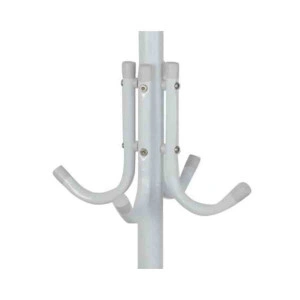 Cuier tip pom cu 12 agatatori, alb, 42 x 42 x 175 cm - Img 5