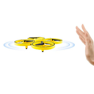 Drona Anti Coliziune ‘Drone Sky8’, Inteligenta, Cu LED, 14 ani, Galben - Img 3