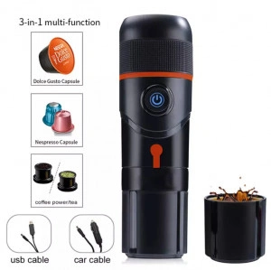 Espressor portabil Bluexpresso Auto Capsule, 15 bar, 12 V, negru - Img 2