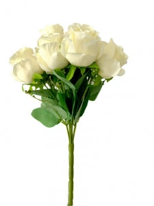 Flori artificiale buchet 9 fire - Img 4