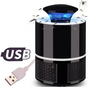 Lampa anti-tantari incarcare USB cu UV, negru - Img 3