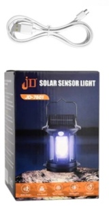 Lampa Solara LED 15x10cm Multifuncionala, Model Felinar Incarcare USB - Img 4