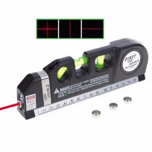 Nivela Profesionala cu laser + ruleta de 2.5 metri - Img 5