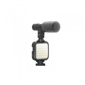 Pachet video inteligentlive cu microfon- lumina led de mana - Img 2