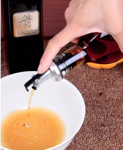 Set 4 recipiente pentru ulei otet sos vin, 4x450 ml - Img 3