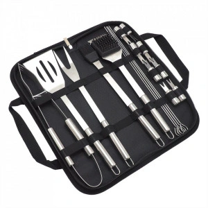 Set Accesorii Gratar Cu 20 De Piese, portofel - Img 2