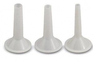 Set de 3 palnii pentru carnati , plastic alb , compatibil masina nr. 8