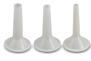 Set de 3 palnii pentru carnati , plastic alb , compatibil masina nr. 8