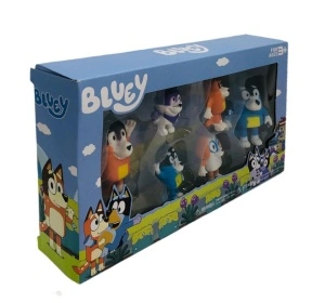Set figurine Bluey family and friends - Img 2