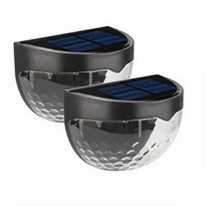 Set x2 Lampa Solara pentru Perete, 9x6x5 cm - Img 1