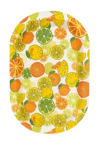 Tavă plastic dur 41,5x28 cm, mode citrice
