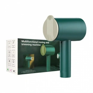 Aparat Multifunctional de Calcat cu Aburi Vertical si Trimmer pentru indepartarea Scamelor, Mini Portabil