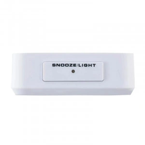 Ceas digital LCD, senzor pentru iluminare, alarma, termometru, calendar - Img 4