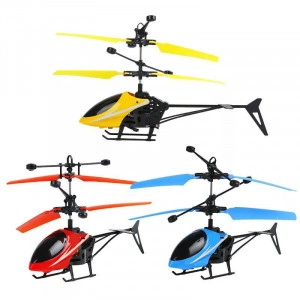 Elicopter cu inductie, Control din Gesturi sau Telecomanda, Sistem gyroscopic, Lumini LED, Incarcare USB - Img 6
