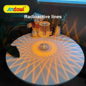 Lampa de masa decorativa cu led Crystal Touch - Img 5