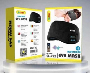 Masca pentru somn cu casti audio si microfon incorporate, Wireless, Conexiune Bluetooth, Wi-Fi