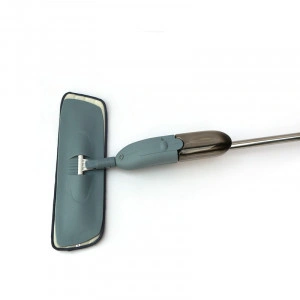 Mop magic cu pulverizator si rezervor apa, uscare rapida, rotatie 360°, Blu - Img 4