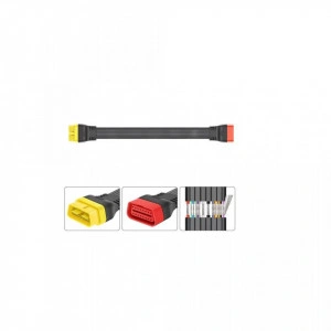 Prelungitor cablu adaptor, OBD2 16 Pin Mama la OBD 16 Pin Tata, 36cm, profesional, durabil - Img 5