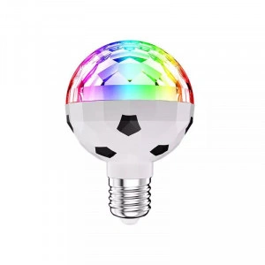 Proiector Bila Disco cu Lumini LED, Tip Bec cu Soclu E27 - Img 2