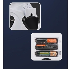 Robot inteligent cu inductie, card de proximitate, deplasare 360 grade, cu sunete si lumini, limba engleza - Img 2