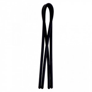 Set 2 buc cabluri de prindere, flexibil, antirugina, 86 cm, negru - Img 2