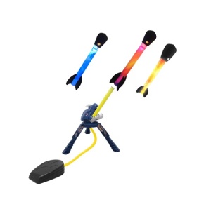 Set lansator de rachete cu aruncare pe baza de aer sub presiune, cu 3 rachete incluse - Img 4