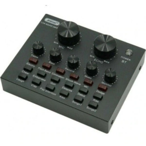Set Profesional Mixer Audio Si Microfon, MIC8, pentru podcast, inregistrare, live, tiktok, - Img 2