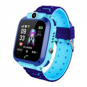 SmartWatch-Ceas inteligent pentru copii Q12 cu functie telefon, Camera, Sos anti-pierdere, GPS locatie, Camera, - Img 3