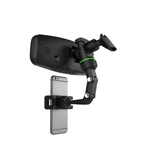 Suport Auto Telefon Premium Universal, rezistent, cu prindere la Oglinda - Img 2