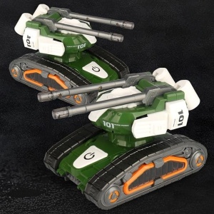 Tanc Super Power, transformare in robot, lumini led intermitente si muzica - Img 1