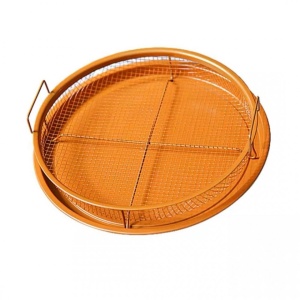 Tava gatire alimente fara ulei, coacere uniforma, antiaderenta,32,5x32,5x8,5 cm, aramiu - Img 2