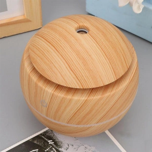 Umidificator si Difuzor de aroma ,120 ml lemn deschis - Img 3