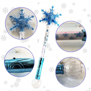 Bagheta Frozen, lumina LED, Bleu - Img 3