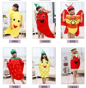 Costum fruct rodie , unisex, 3-8 ani - Img 6