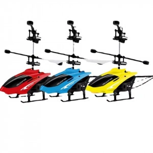 Elicopter cu inductie, Control din Gesturi sau Telecomanda, Sistem gyroscopic, Lumini LED, Incarcare USB - Img 7