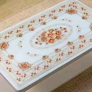 Fata de masa imprimata Gold, 58x98cm, PVC