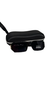 Ochelari de soare, Unisex, filtru de protectie UV 400, cu toc inclus, AP7396 - Img 5