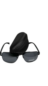 Ochelari de soare, Unisex, filtru de protectie UV 400, cu toc inclus, AP7008C1 - Img 2