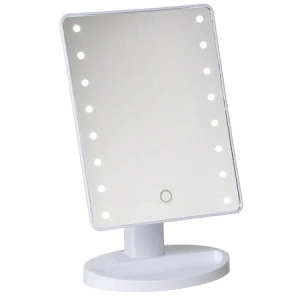 Oglinda cosmetica pentru machiaj cu iluminare LED si touch, dreptunghiulara - Img 2