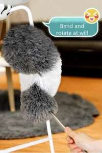 Pamatuf pentru praf din microfibra cu maner telescopic, 252 cm - Img 7