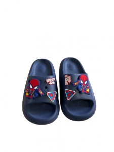 Papuci copii din spuma, anti-alunecare, Spiderman/Minnie - Img 3